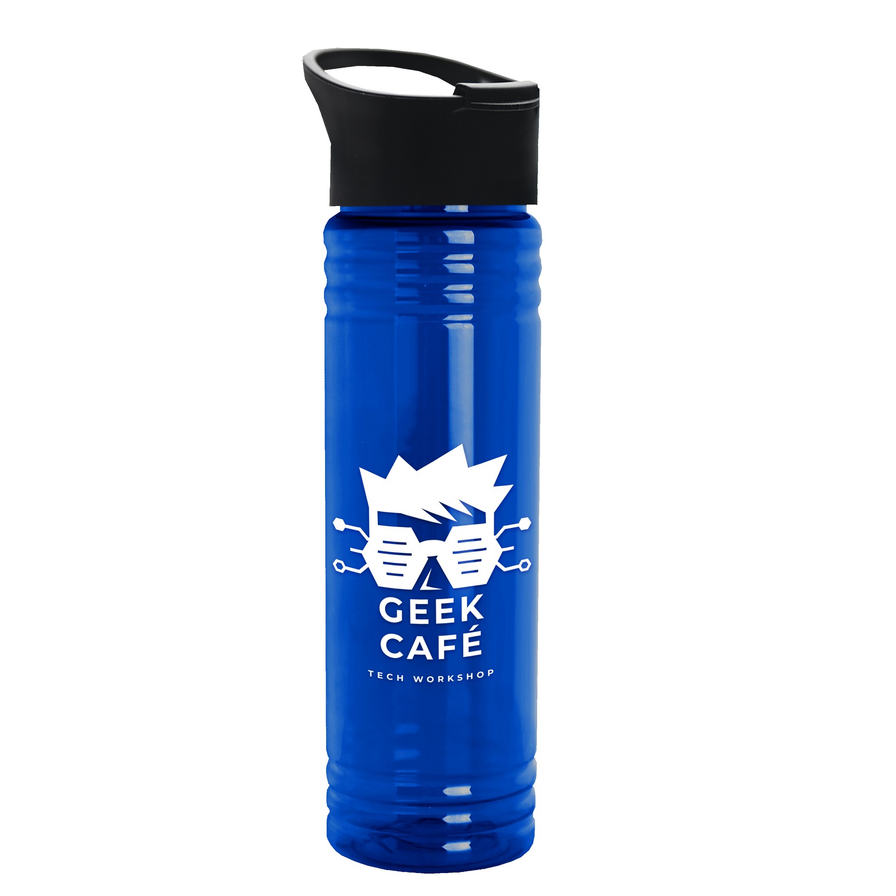Garyline® Slim Fit RPET Bottle with Pop-Up Lid - 24 oz. 2