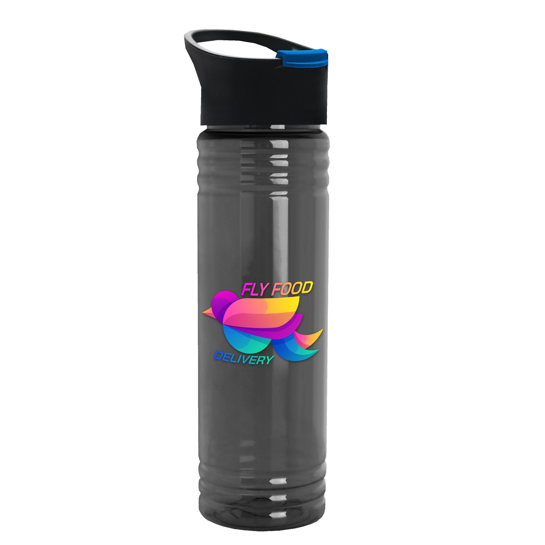 Garyline® Slim Fit RPET Bottle with Pop-Up Lid - 24 oz. 2
