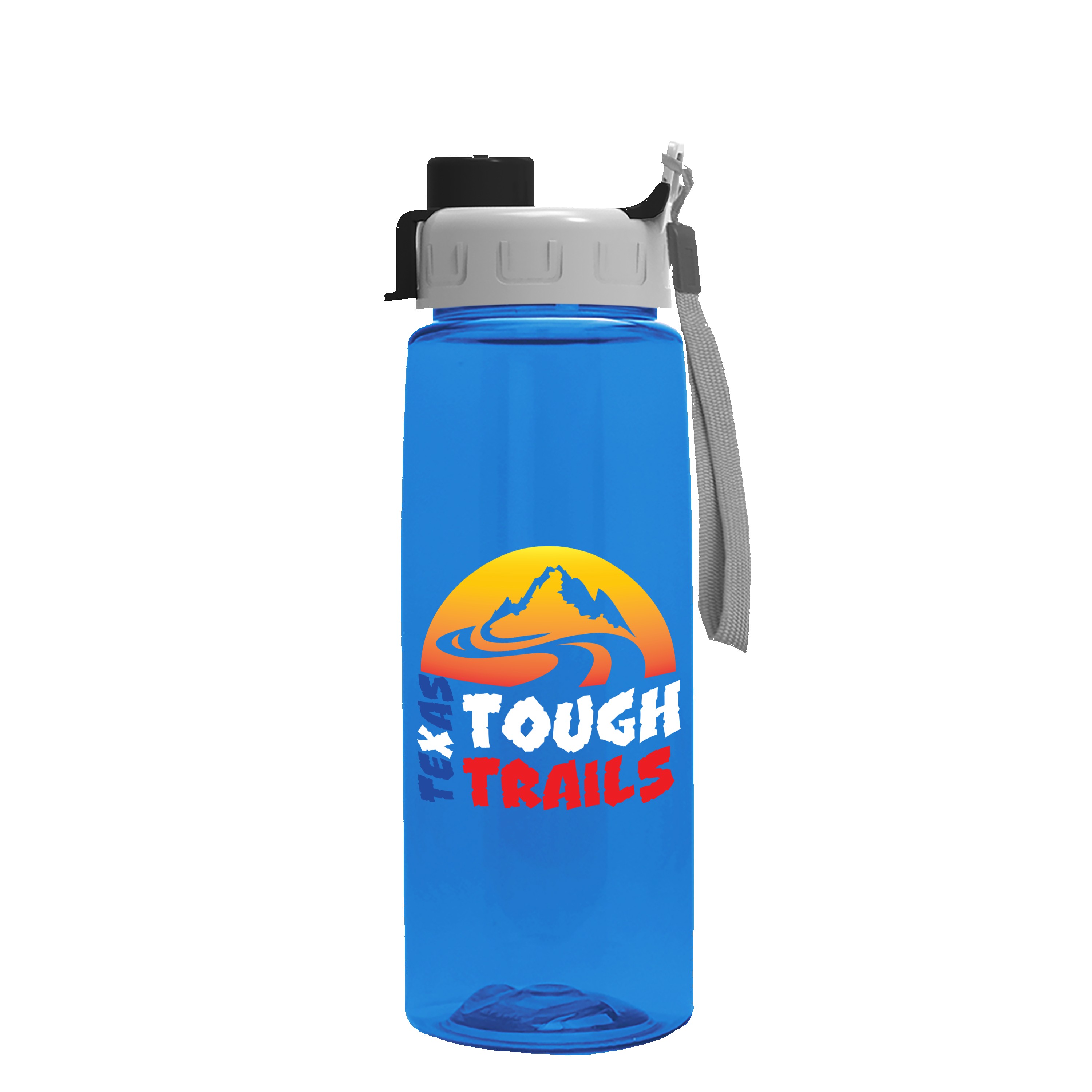 Garyline® Flair Tritan® Renew Bottle with Ring-Straw Lid - 26 oz. 2
