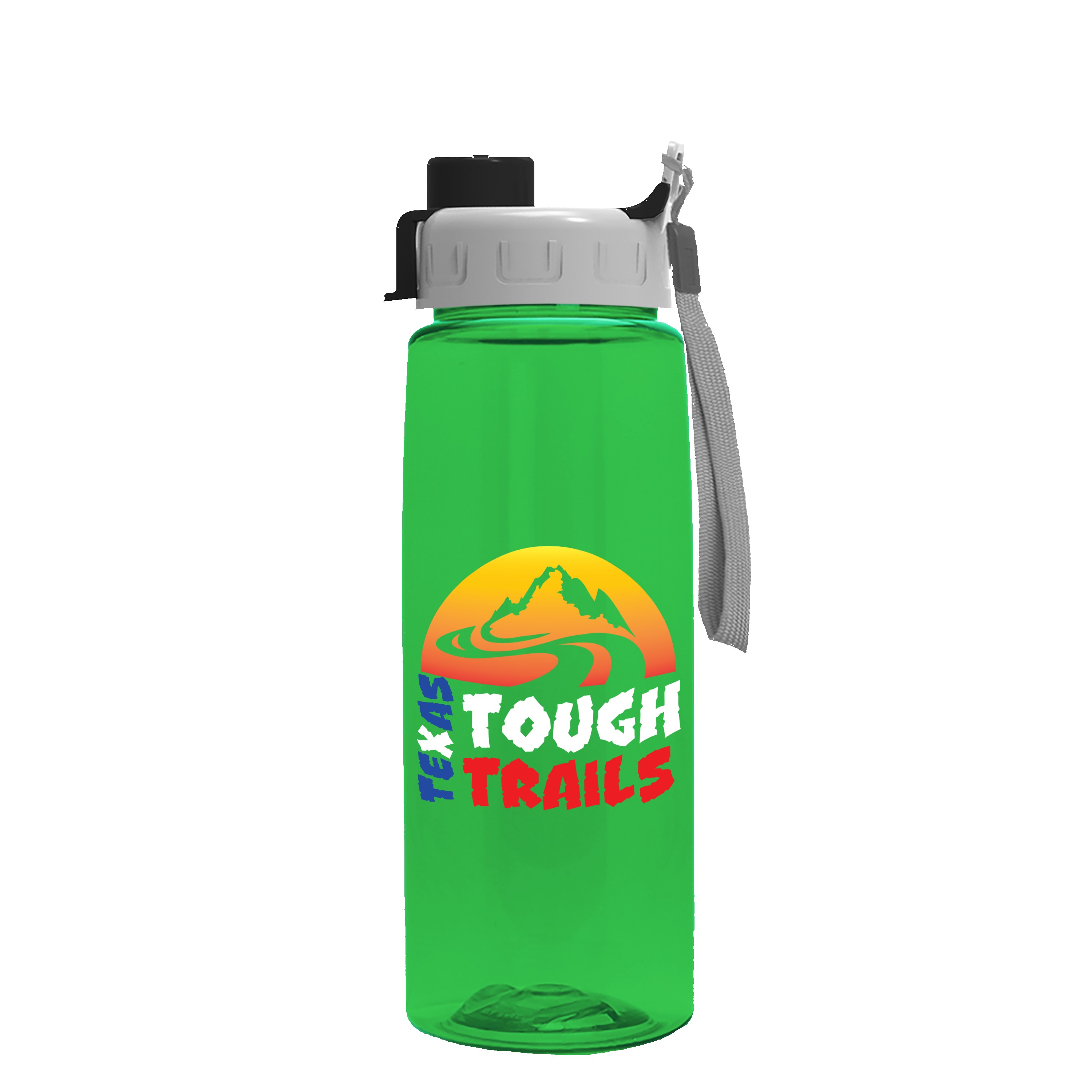 Garyline® Flair Tritan® Renew Bottle with Ring-Straw Lid - 26 oz. 2