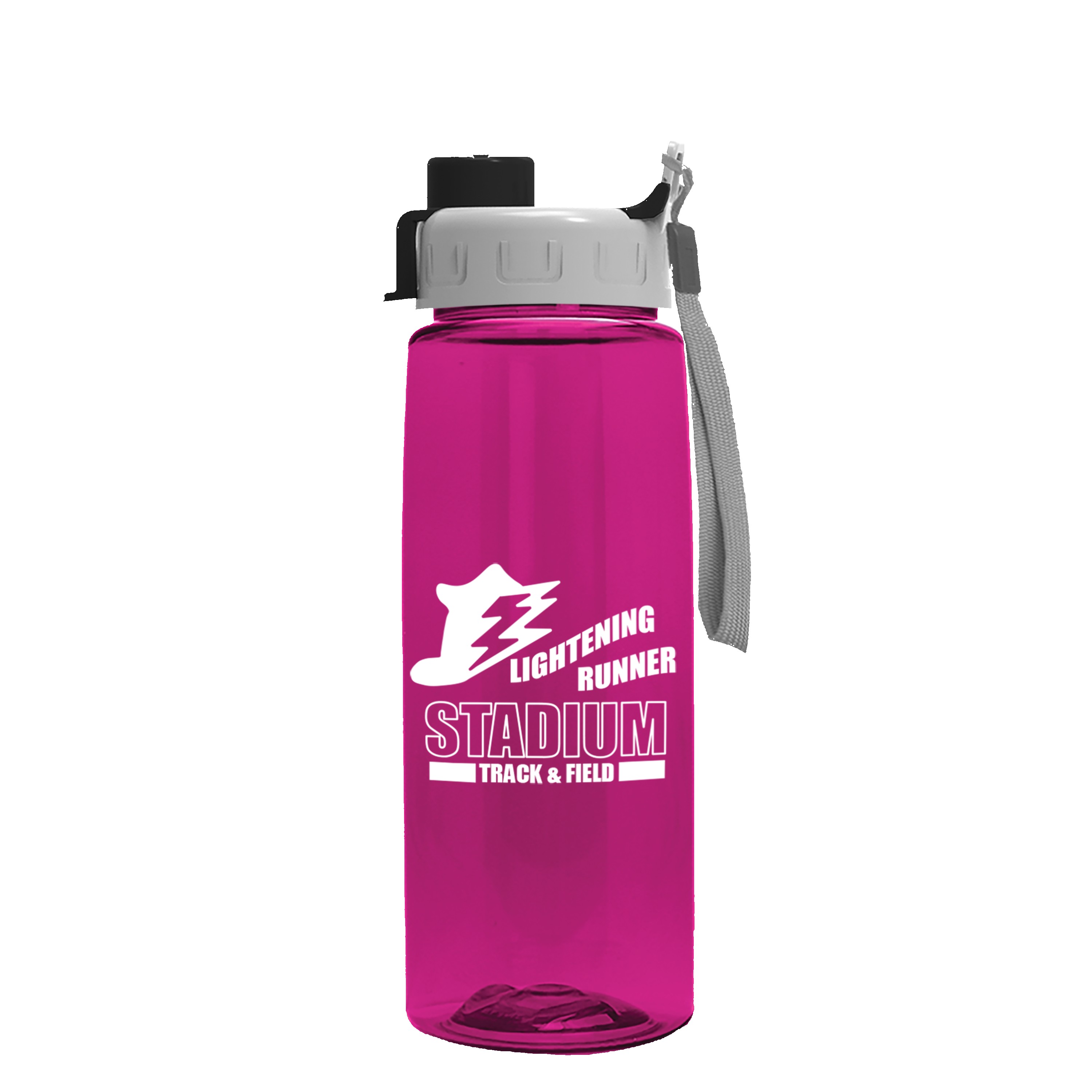 Garyline® Flair Tritan® Renew Bottle with Ring-Straw Lid - 26 oz. 2