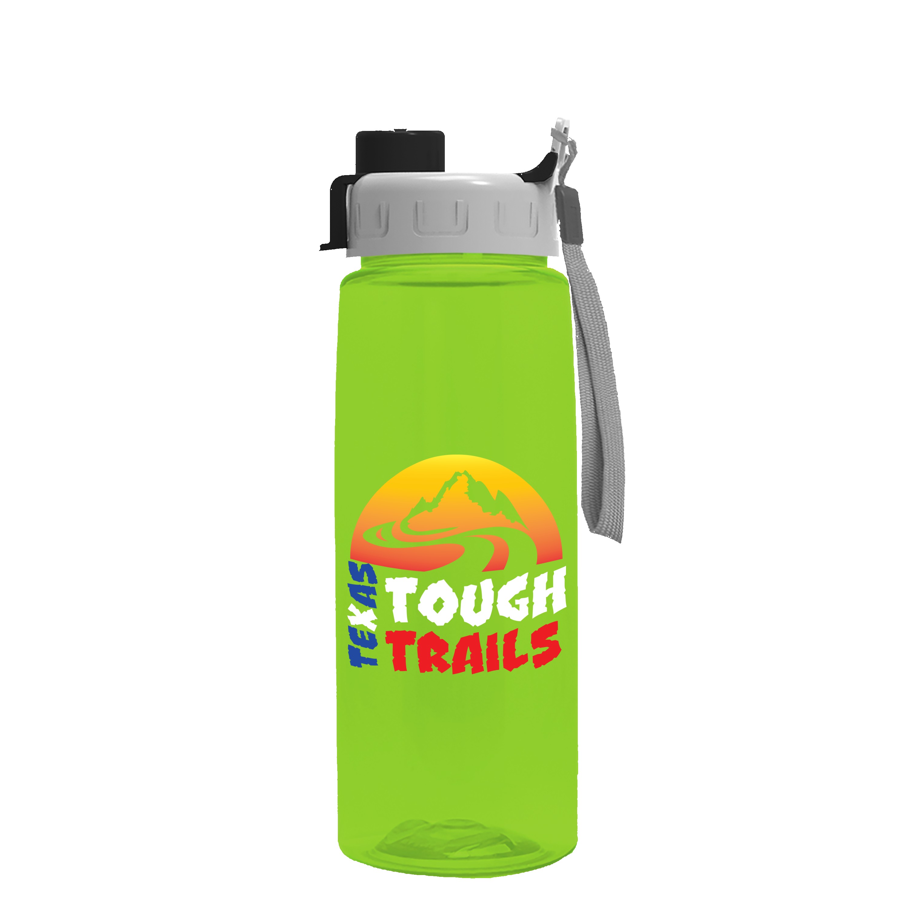Garyline® Flair Tritan® Renew Bottle with Ring-Straw Lid - 26 oz. 2