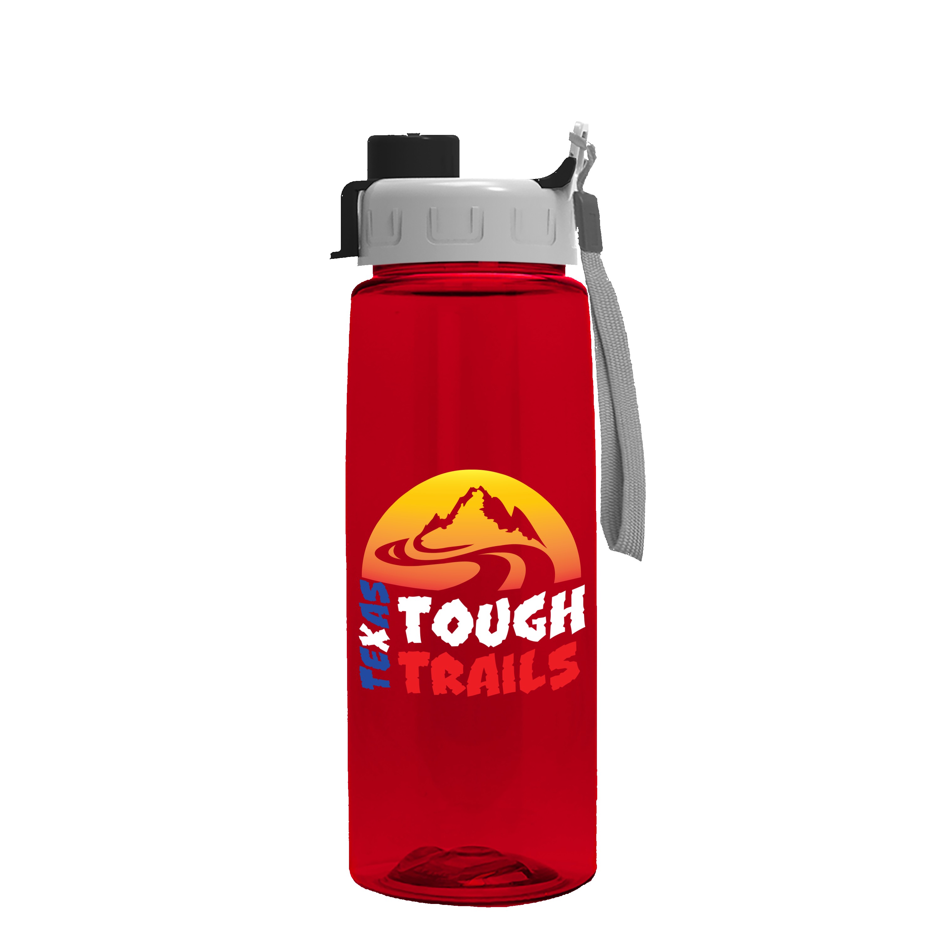 Garyline® Flair Tritan® Renew Bottle with Ring-Straw Lid - 26 oz. 2