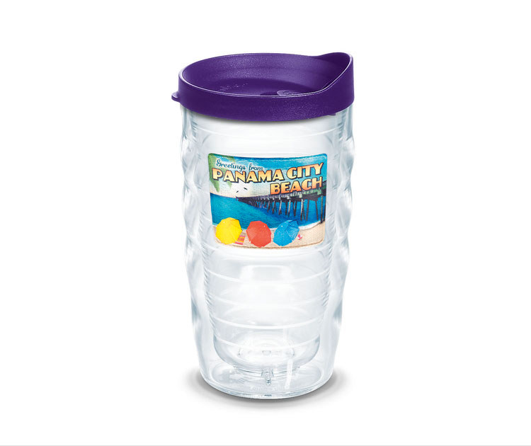 Tervis® Classic Wavy Tumbler Enhanced Embroidered Emblem - 10 oz. 2 Tervis® Classic Wavy Tumbler Enhanced Embroidered Emblem - 10 oz. 2