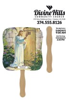 Skinner & Kennedy™ Christ Knocking At The Door - Pictorial Fan - Skinner & Kennedy Christ Knocking At The Door - Pictorial Fan combined image Skinner & Kennedy™ Christ Knocking At The Door - Pictorial Fan - Skinner & Kennedy Christ Knocking At The Door - Pictorial Fan combined image