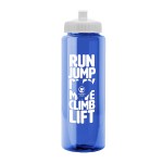 Garyline® Guzzler Bottle with Push-Pull Lid - 32 oz. - TB32_translucentblue_bottle_white_lid_1c.png Garyline® Guzzler Bottle with Push-Pull Lid - 32 oz. - TB32_translucentblue_bottle_white_lid_1c.png
