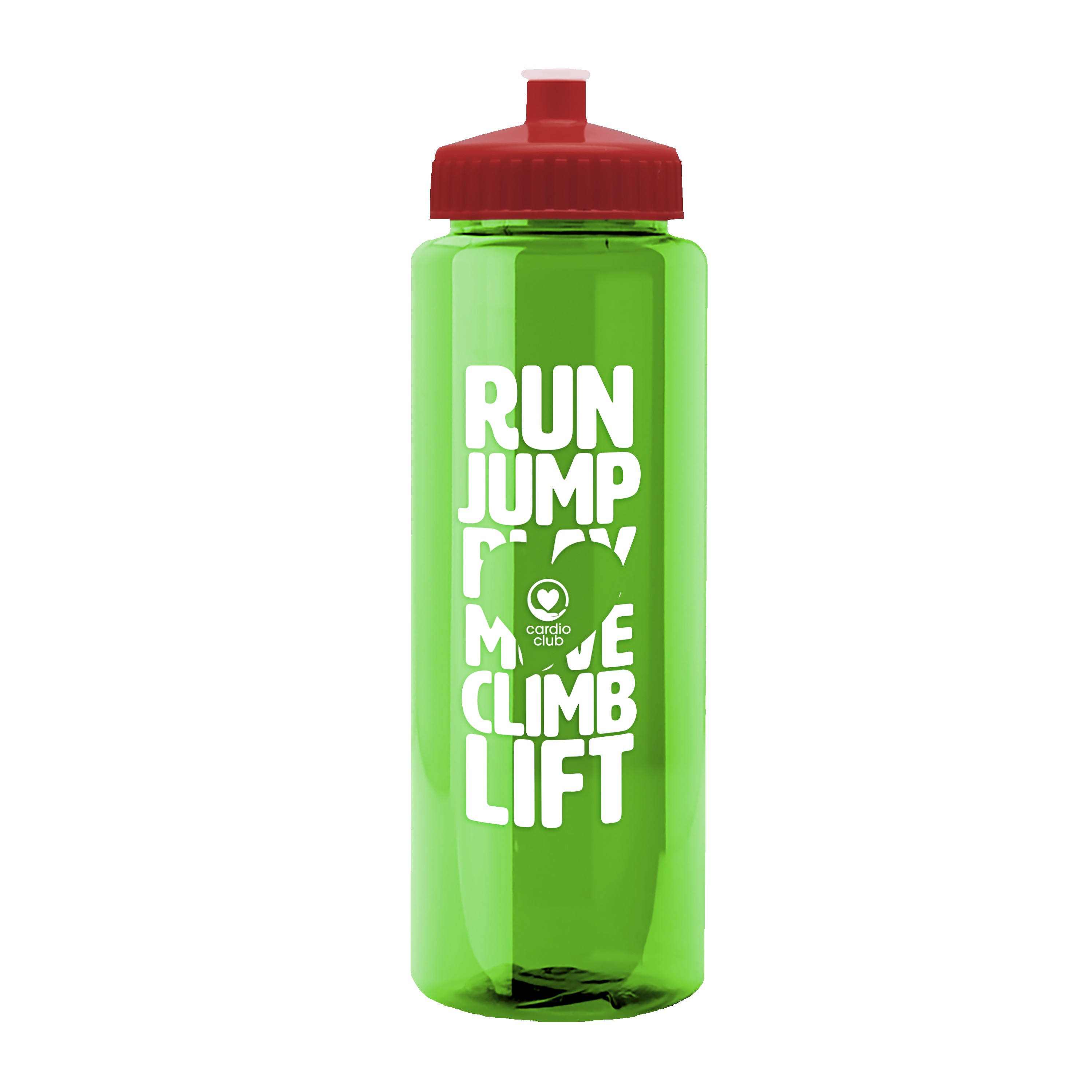 Garyline® Guzzler Bottle with Push-Pull Lid - 32 oz. 2