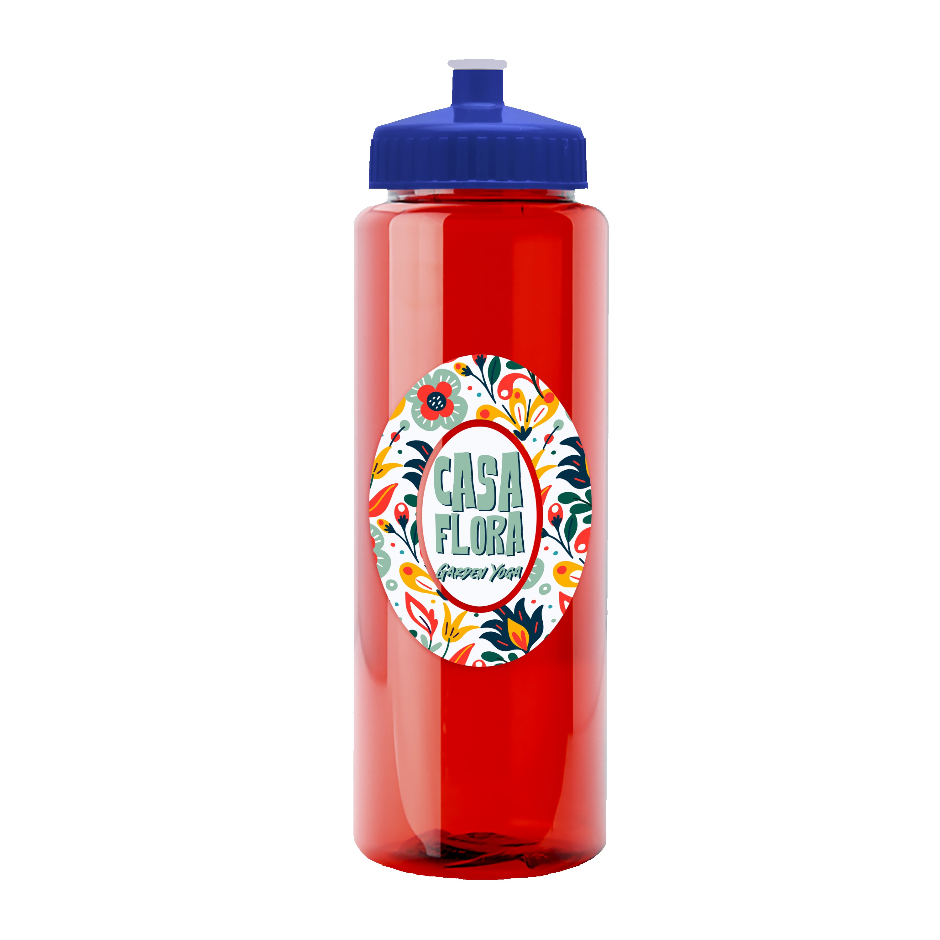 Garyline® Guzzler Bottle with Push-Pull Lid - 32 oz. 2