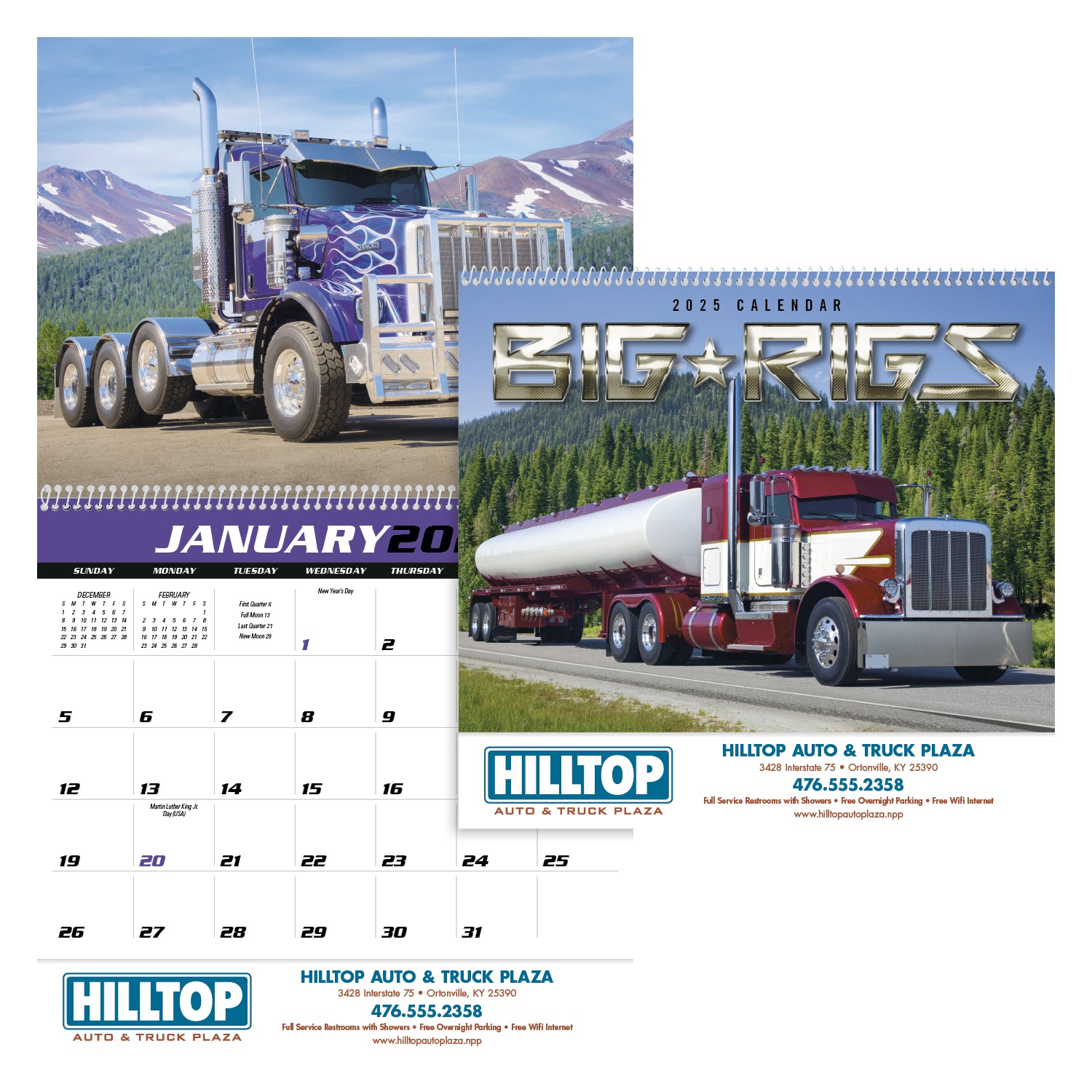 Triumph® Calendars Big Rigs Calendar 2