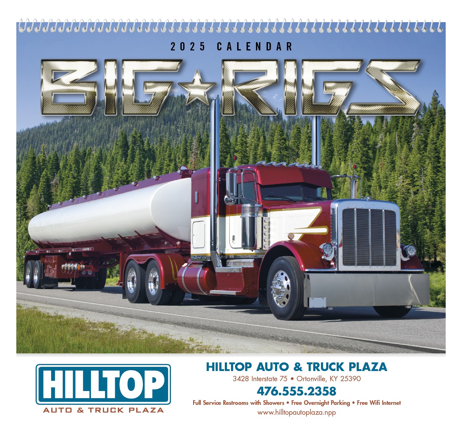 Triumph® Calendars Big Rigs Calendar 2