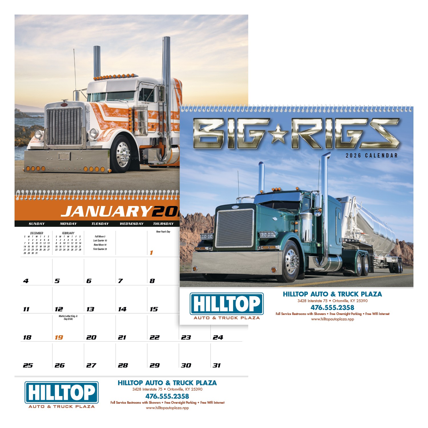 Triumph® Calendars Big Rigs Calendar 2