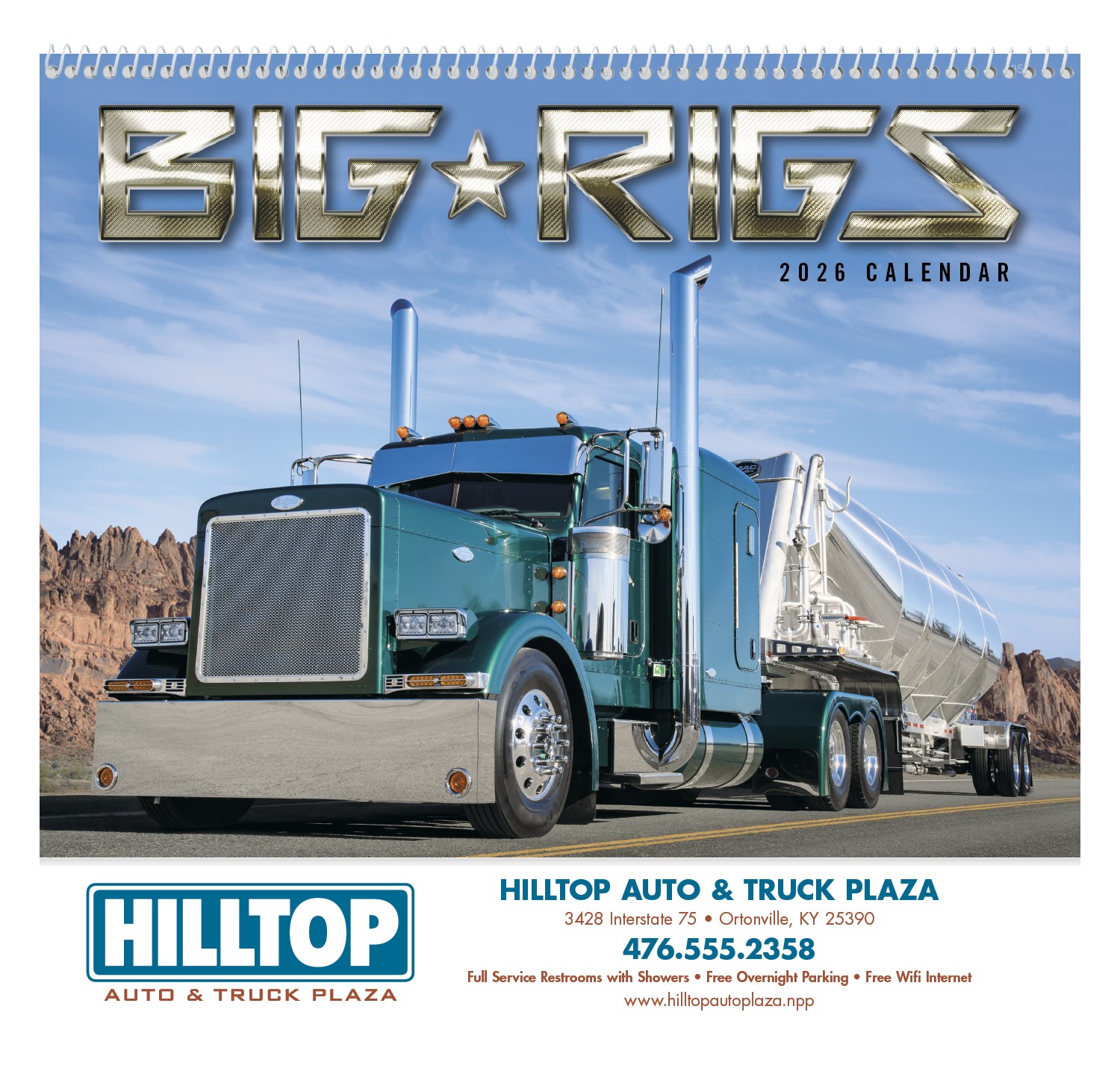 Triumph® Calendars Big Rigs Calendar 2