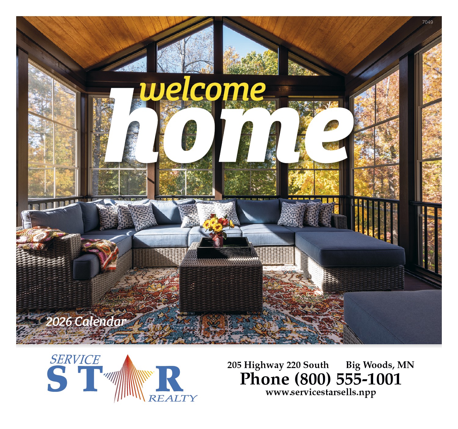 Good Value™ Welcome Home - Stapled Calendar 2