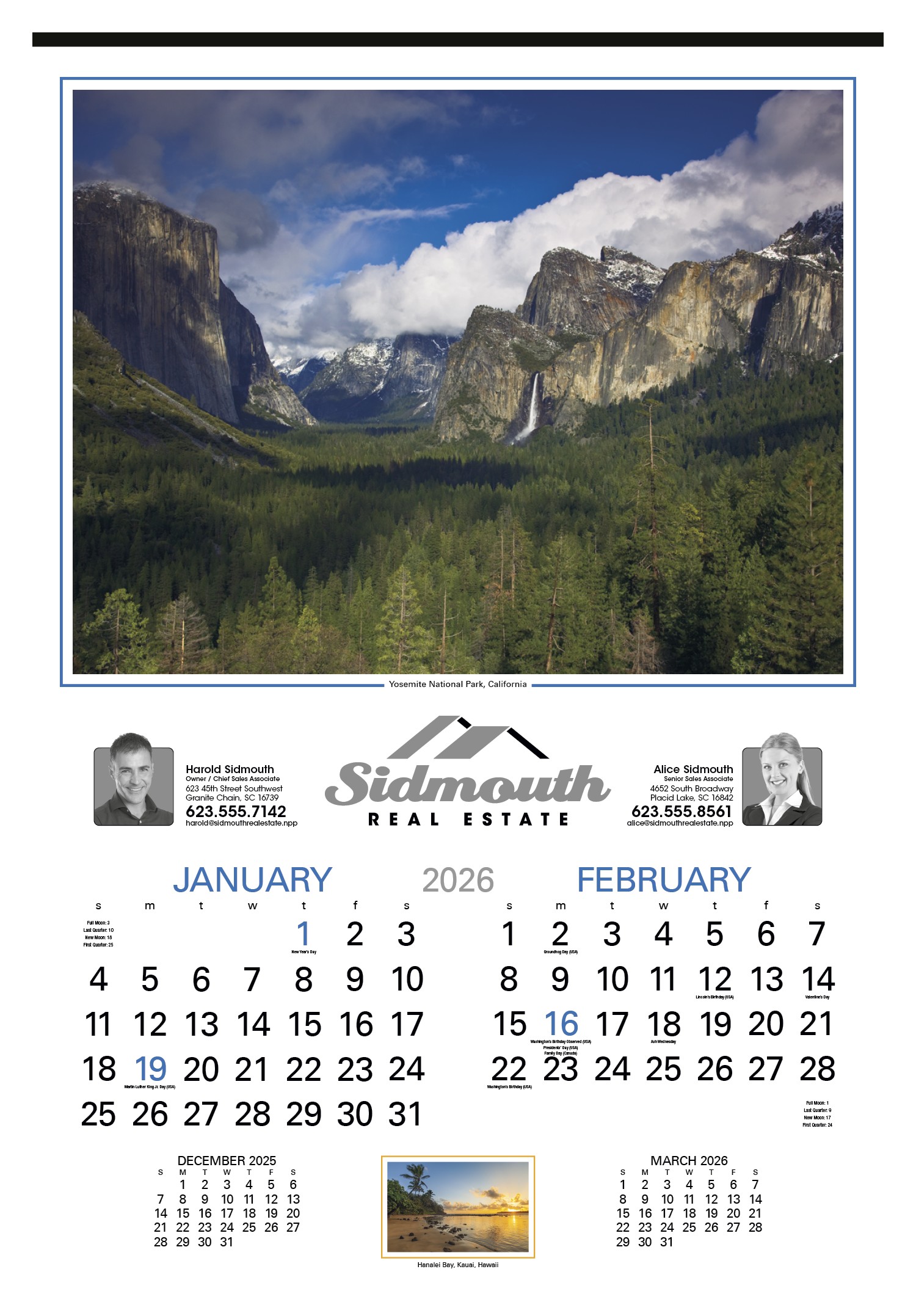 HotLine® Products Our Country® Executive Calendar 2