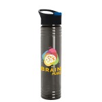 Garyline® Adventure Tritan® Renew Bottle with Pop-Up Lid - 32 oz. - RNX32P_smoke_bottle_blackwithblue_lid_full.png Garyline® Adventure Tritan® Renew Bottle with Pop-Up Lid - 32 oz. - RNX32P_smoke_bottle_blackwithblue_lid_full.png