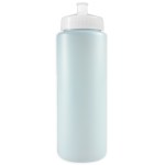 32 Oz. Sports Quart Bottle w/Push Pull Cap (White Or Frost) - Frost/White 32 Oz. Sports Quart Bottle w/Push Pull Cap (White Or Frost) - Frost/White