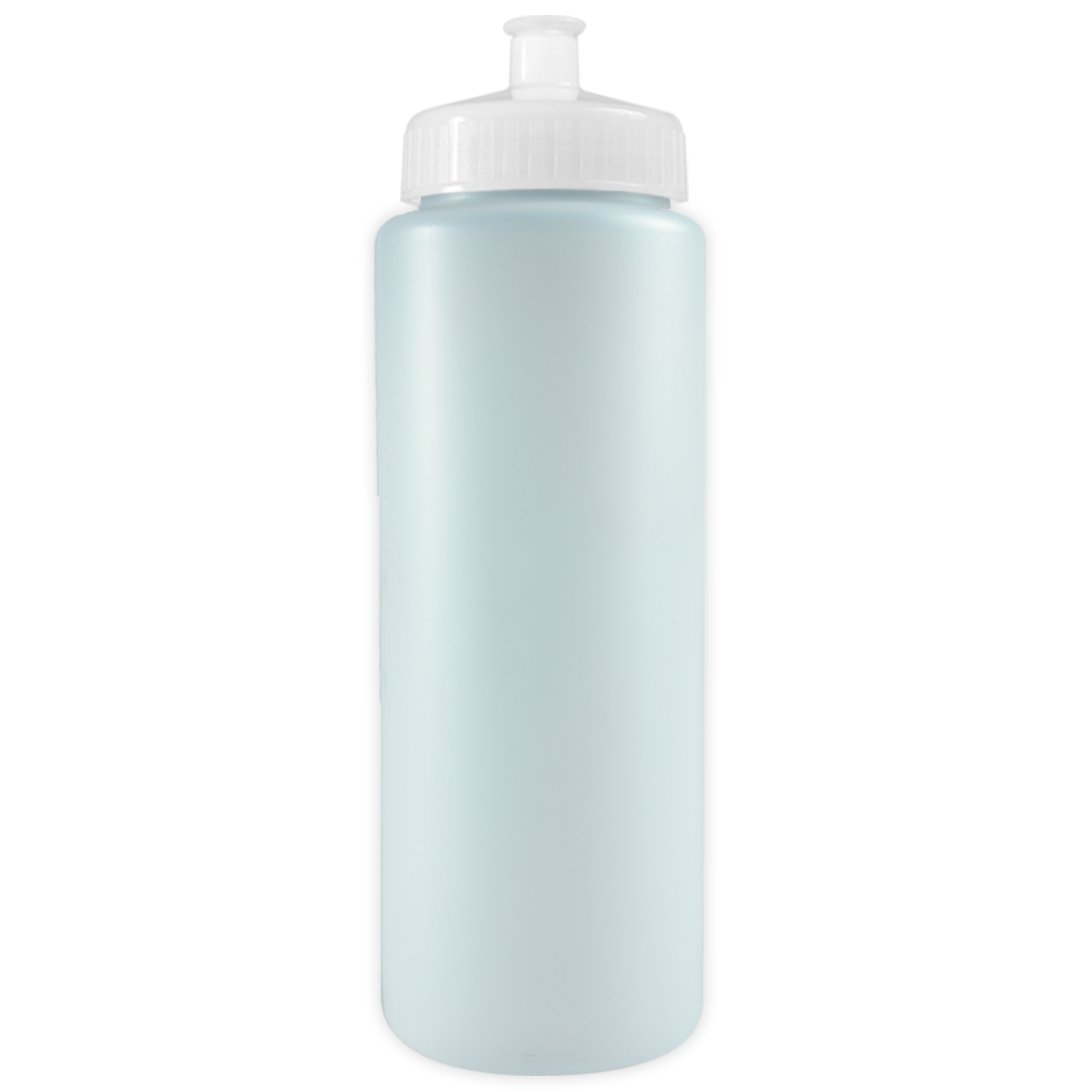 32 Oz. Sports Quart Bottle w/Push Pull Cap (White Or Frost) 1