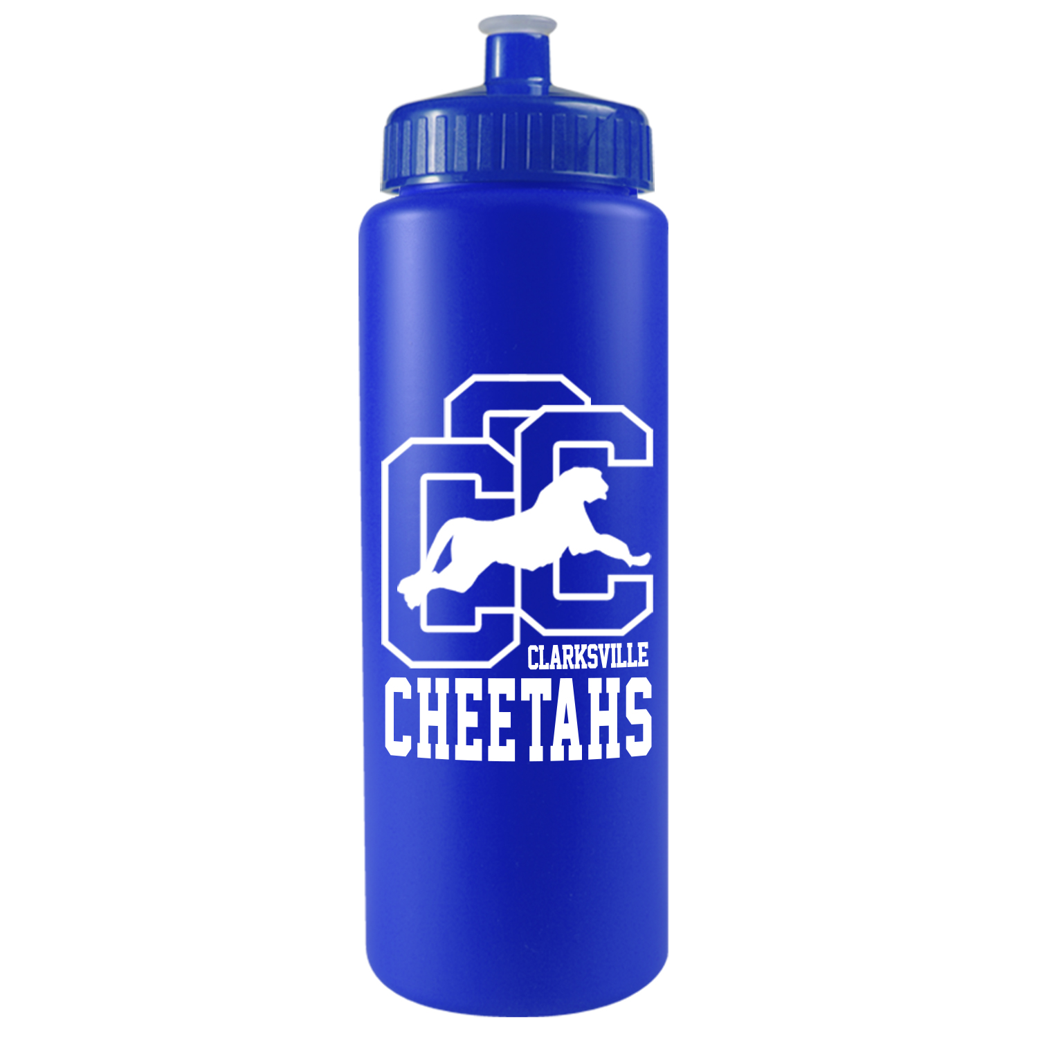 32 Oz. Sports Quart Bottle w/Push Pull Cap (White Or Frost) 1