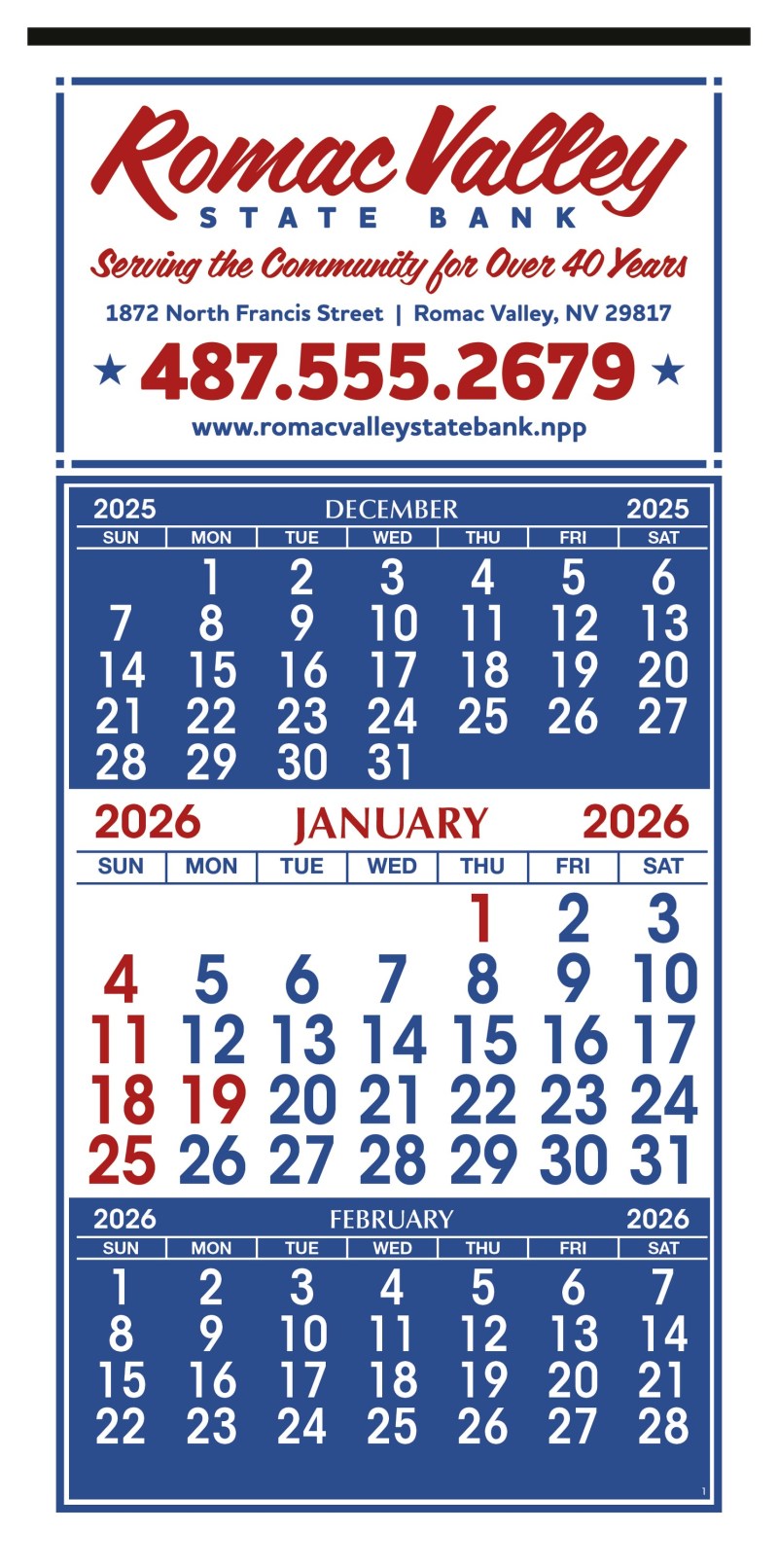 Skinner & Kennedy™ 3-Month Display 12-Sheet Calendar 2 Skinner & Kennedy™ 3-Month Display 12-Sheet Calendar 2