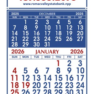 Skinner & Kennedy® 3-Month Display 12-Sheet Calendar 2 Skinner & Kennedy® 3-Month Display 12-Sheet Calendar 2