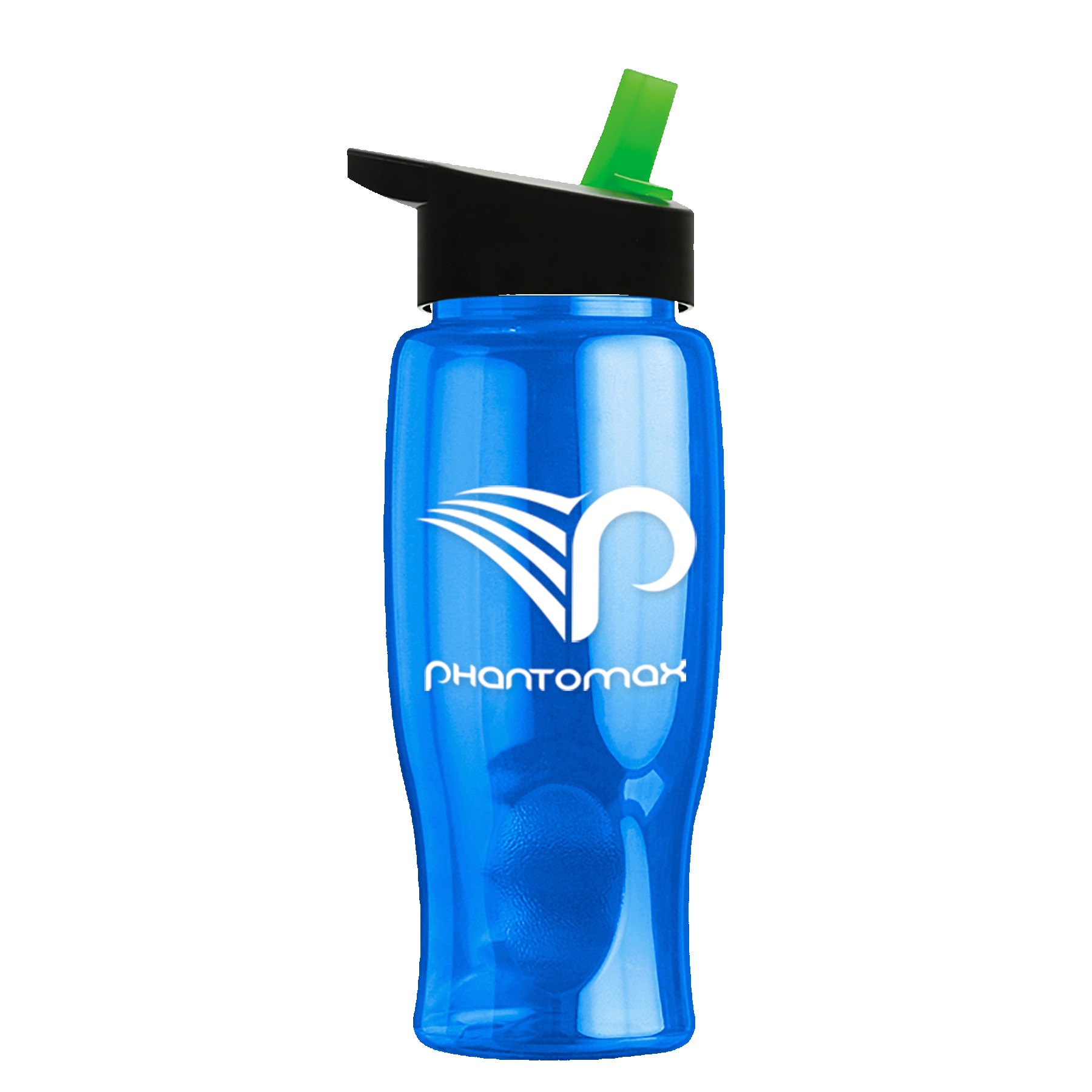 Garyline® Poly+ Bottle with Flip-Straw Lid - 27 oz. 2