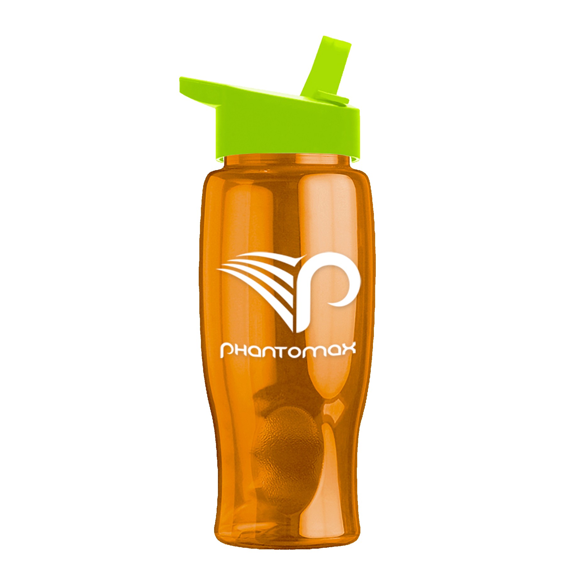 Garyline® Poly+ Bottle with Flip-Straw Lid - 27 oz. 2
