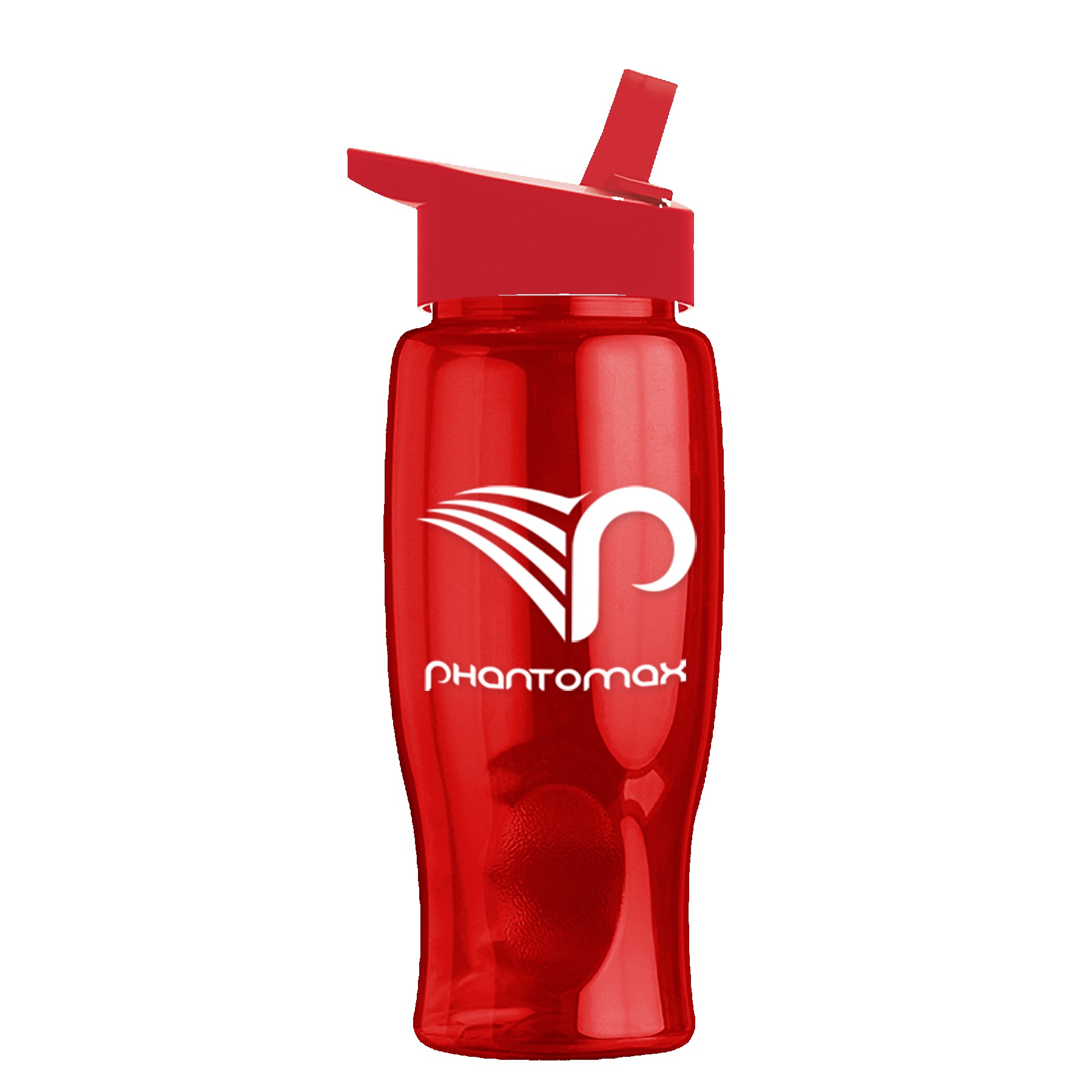 Garyline® Poly+ Bottle with Flip-Straw Lid - 27 oz. 2