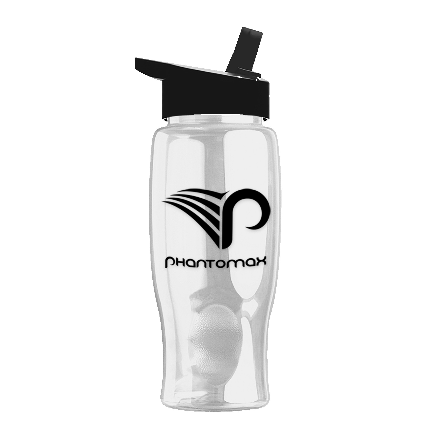 Garyline® Poly+ Bottle with Flip-Straw Lid - 27 oz. 2