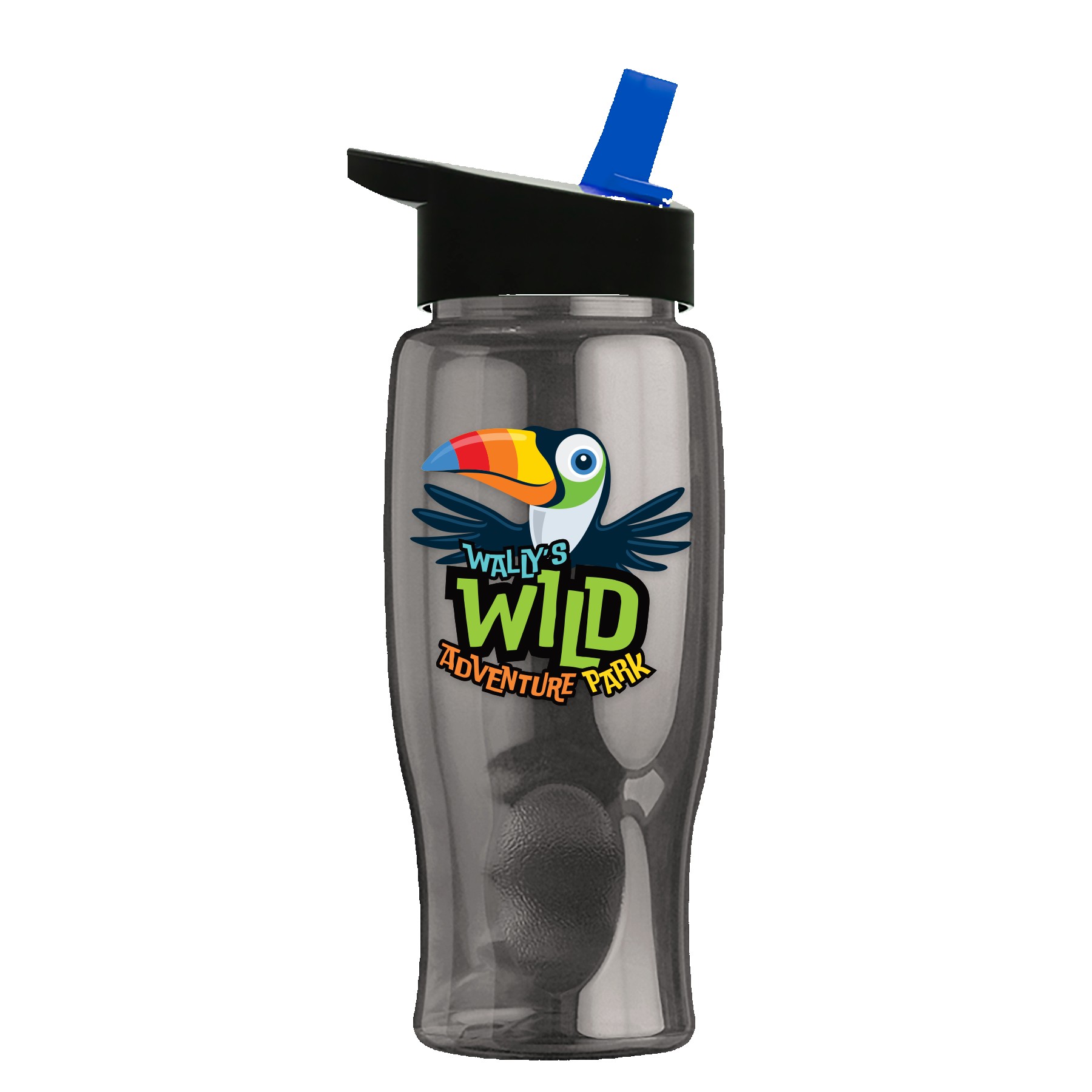 Garyline® Poly+ Bottle with Flip-Straw Lid - 27 oz. 2