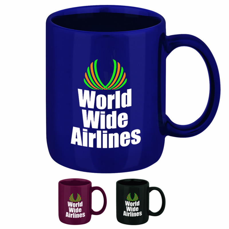 Classic Ironstone Mug - 11 oz. (Colors) 2