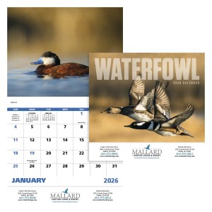 Good Value™ Waterfowl - Stapled Calendar 2 Good Value™ Waterfowl - Stapled Calendar 2