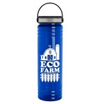 Garyline® Slim Fit RPET Bottle with Grip Lid - 24 oz. - RP24Z_translucentblue_bottle_blackwithgraytrim_lid_1c.png Garyline® Slim Fit RPET Bottle with Grip Lid - 24 oz. - RP24Z_translucentblue_bottle_blackwithgraytrim_lid_1c.png