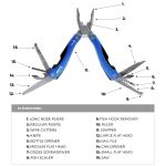 EPEX® Appalachian Trail 16-in-1 Multi Tool - Product View EPEX® Appalachian Trail 16-in-1 Multi Tool - Product View