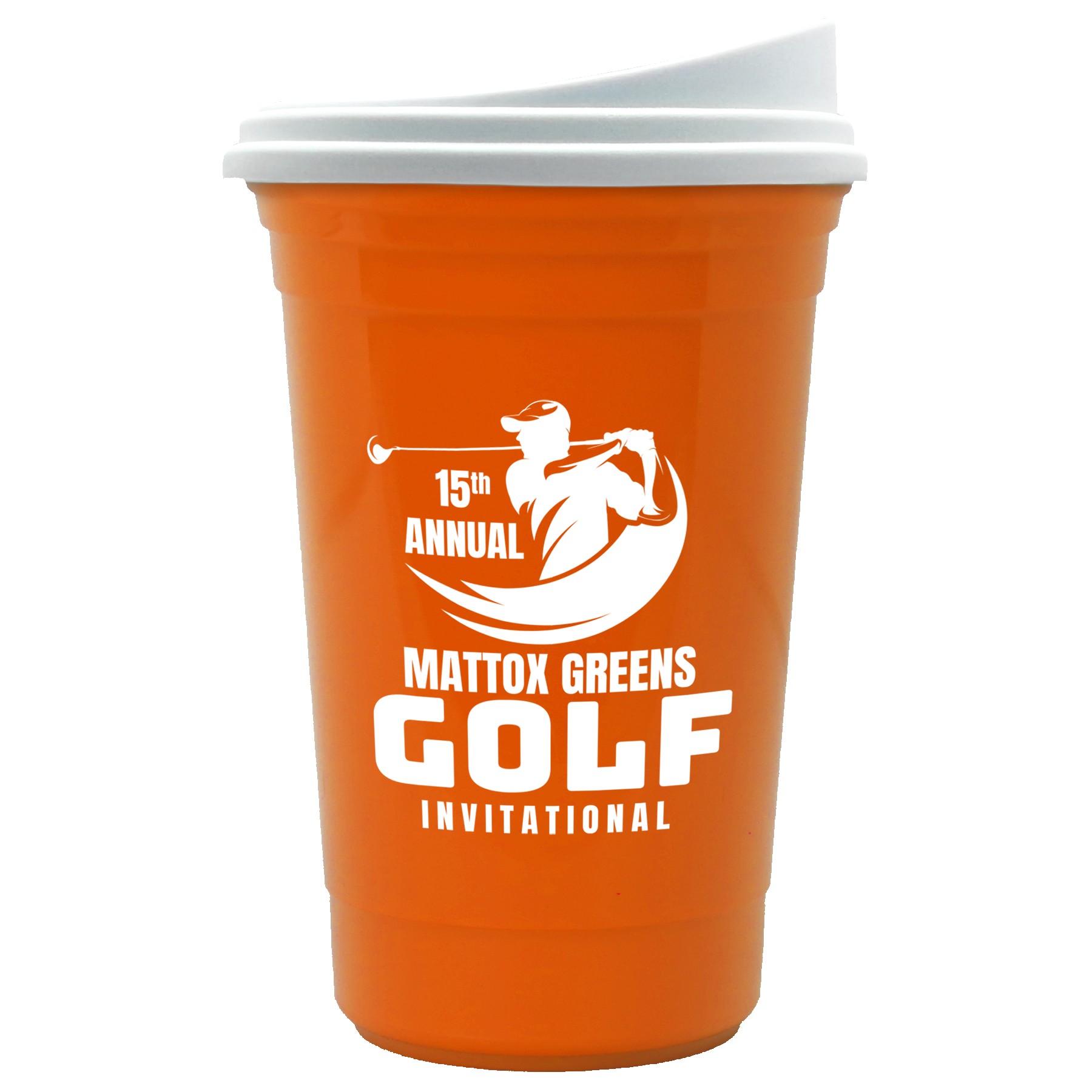 Garyline® Varsity Double-Wall Tumbler with Liner and Slider Lid - 16 oz. 2