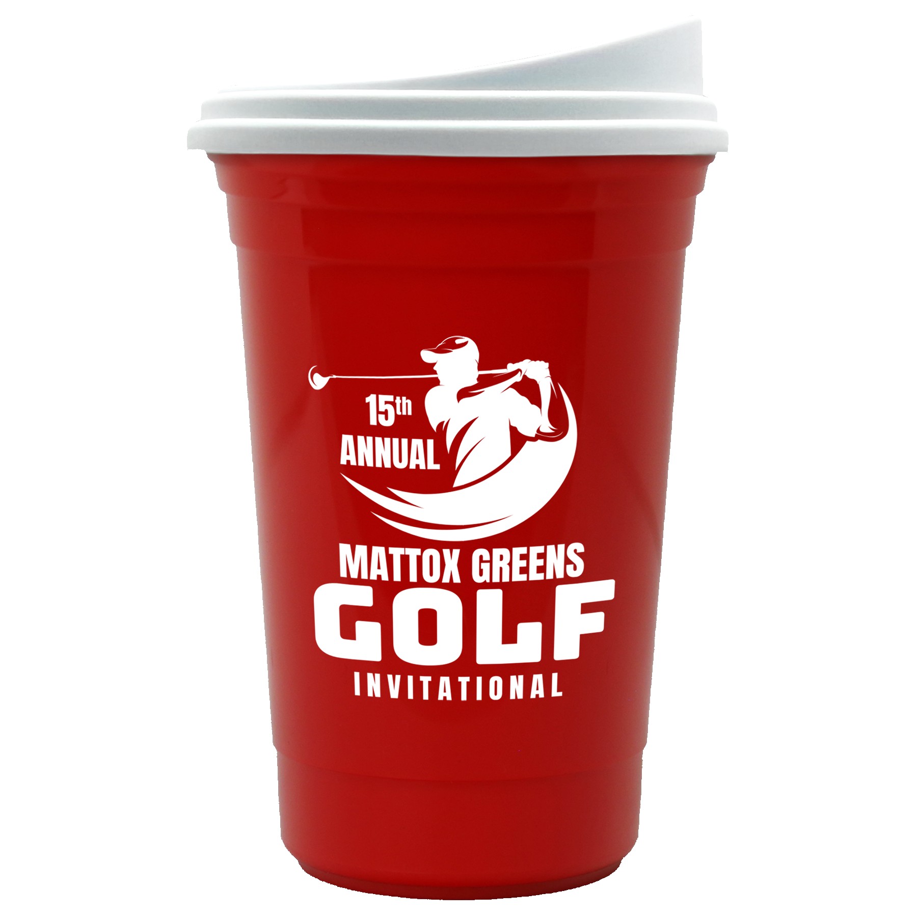 Garyline® Varsity Double-Wall Tumbler with Liner and Slider Lid - 16 oz. 2