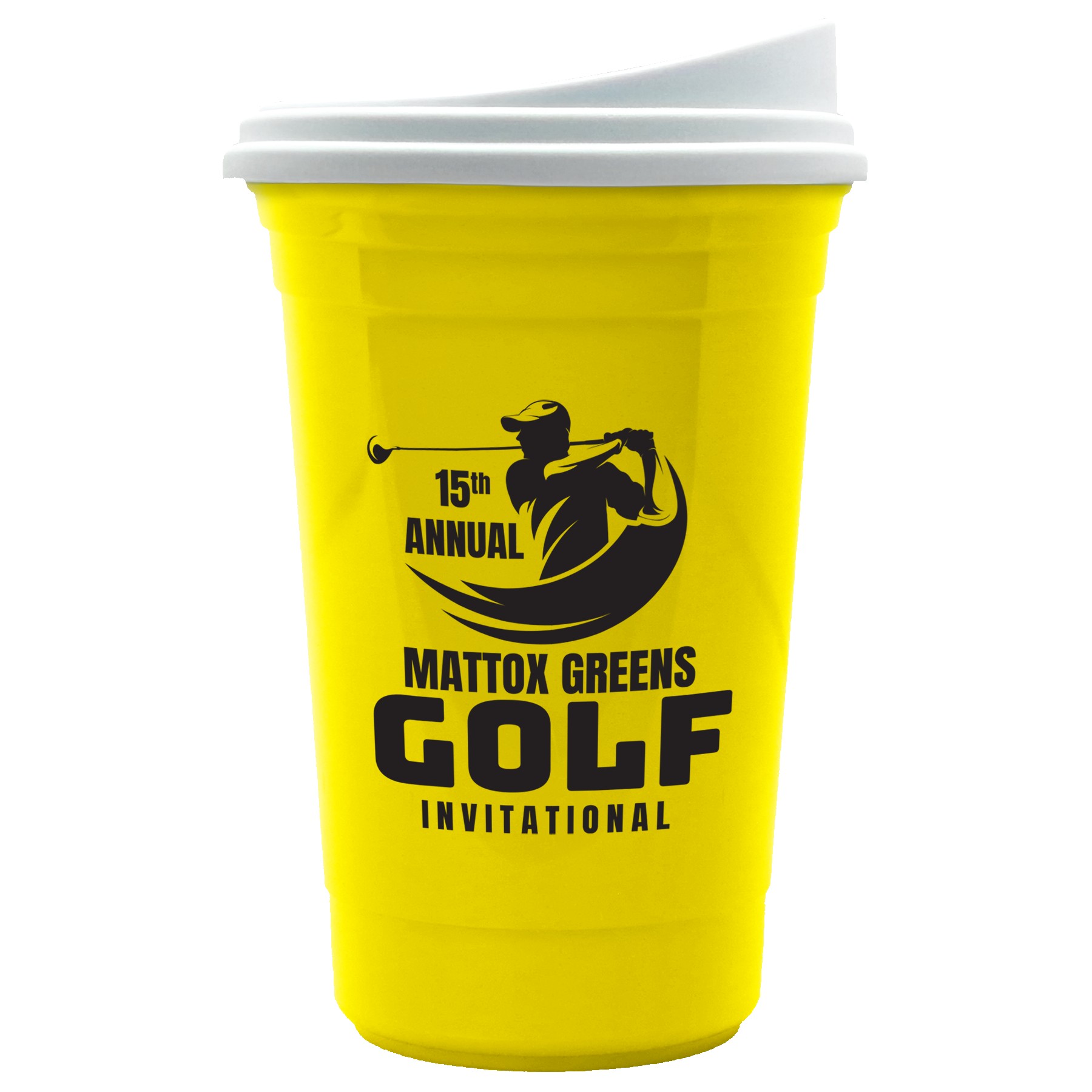Garyline® Varsity Double-Wall Tumbler with Liner and Slider Lid - 16 oz. 2