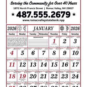Skinner & Kennedy® 7-Sheet Almanac 2 Skinner & Kennedy® 7-Sheet Almanac 2