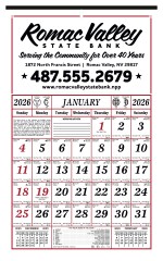 Skinner & Kennedy™ 7-Sheet Almanac 2 Skinner & Kennedy™ 7-Sheet Almanac 2