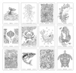 Good Value™ Oceans of Serenity Adult Coloring Book - 41055 open image Good Value™ Oceans of Serenity Adult Coloring Book - 41055 open image