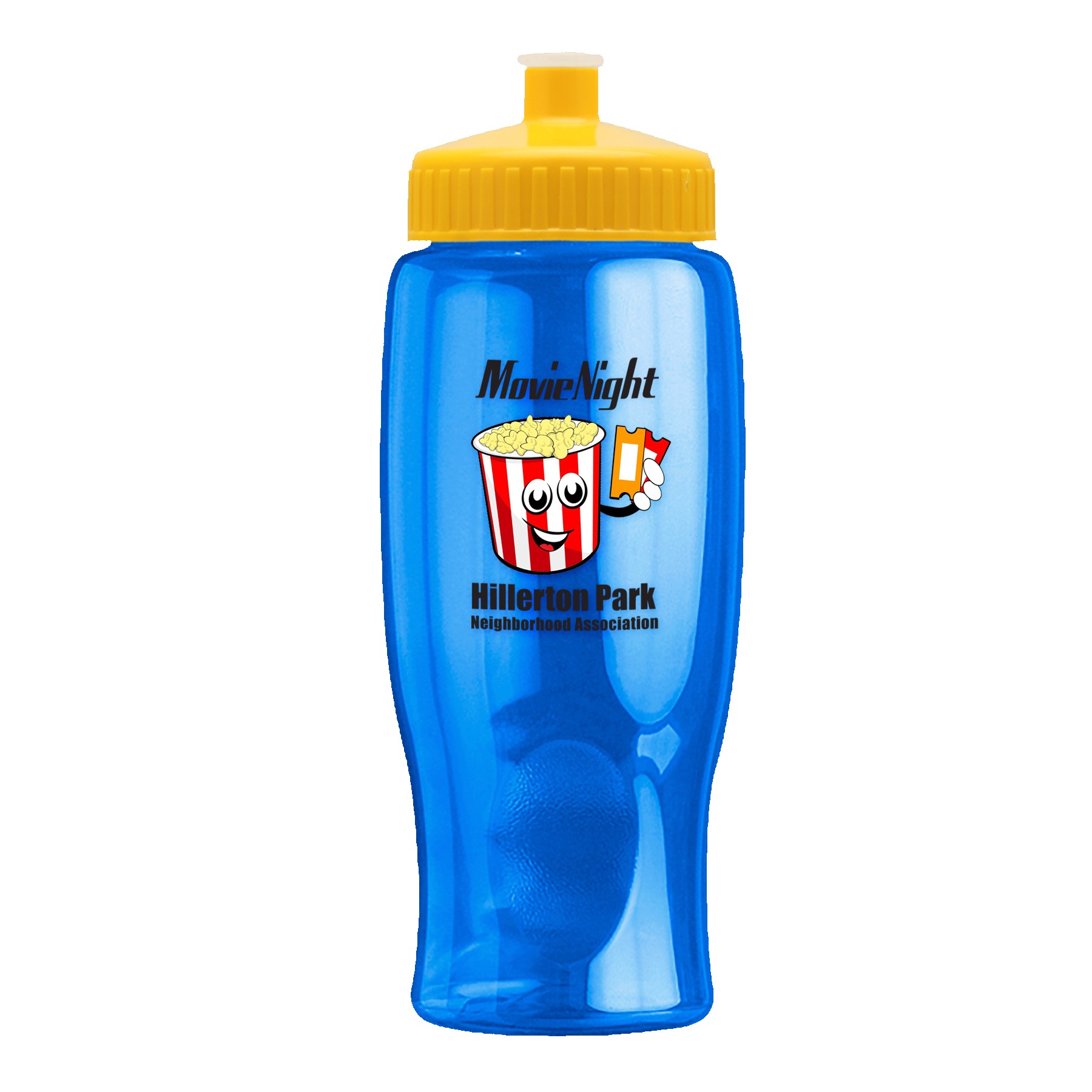 Garyline® Poly+ Bottle with Push-Pull Lid - 27 oz. 2
