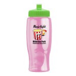 Garyline® Poly+ Bottle with Push-Pull Lid - 27 oz. - TB27_translucentpink_bottle_limegreen_lid_full.png Garyline® Poly+ Bottle with Push-Pull Lid - 27 oz. - TB27_translucentpink_bottle_limegreen_lid_full.png