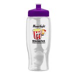 Garyline® Poly+ Bottle with Push-Pull Lid - 27 oz. - TB27_clear_bottle_violet_lid_full.png Garyline® Poly+ Bottle with Push-Pull Lid - 27 oz. - TB27_clear_bottle_violet_lid_full.png