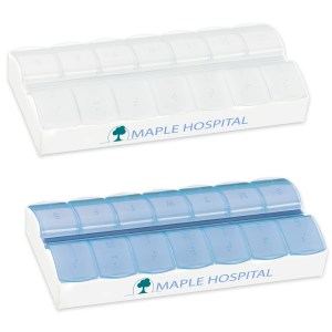 AM/PM Jumbo Easy Scoop Pill Box 2 AM/PM Jumbo Easy Scoop Pill Box 2