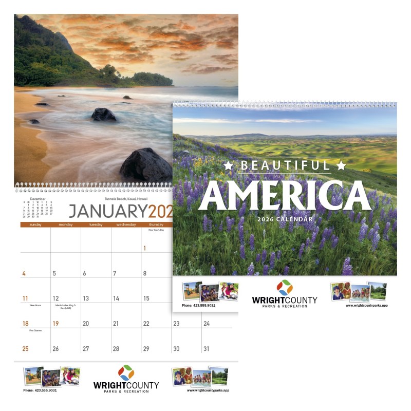 Triumph® Calendars Beautiful America Calendar 2 Triumph® Calendars Beautiful America Calendar 2