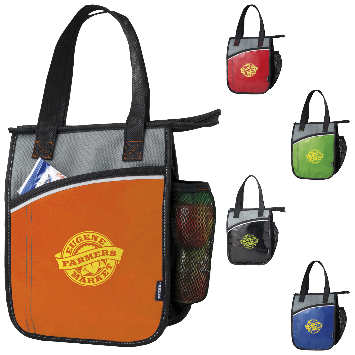 Koozie® Vertical Laminated Lunch Cooler 2