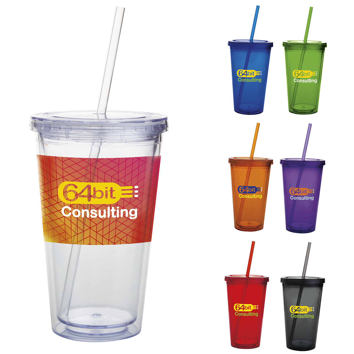 Good Value™ Double Wall Acrylic Tumbler - 18 oz. 2