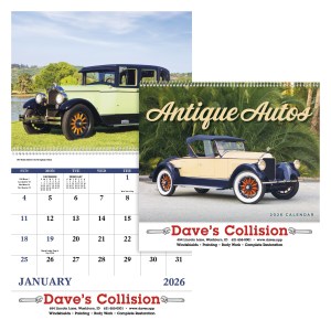 Good Value™ Antique Autos - Spiral Calendar 2 Good Value™ Antique Autos - Spiral Calendar 2