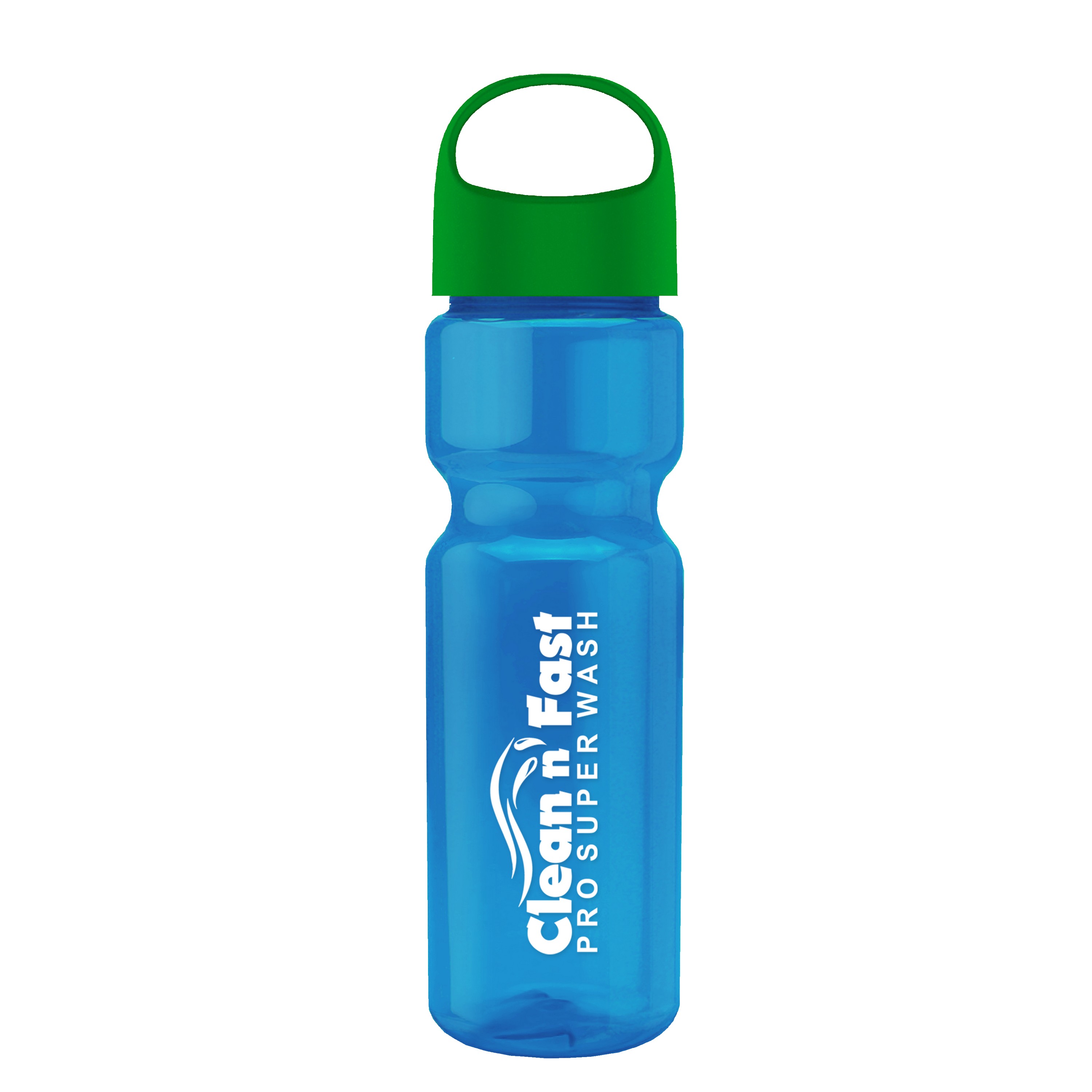 Garyline® Champ Bottle with Oval Crest Lid - 28 oz. 2