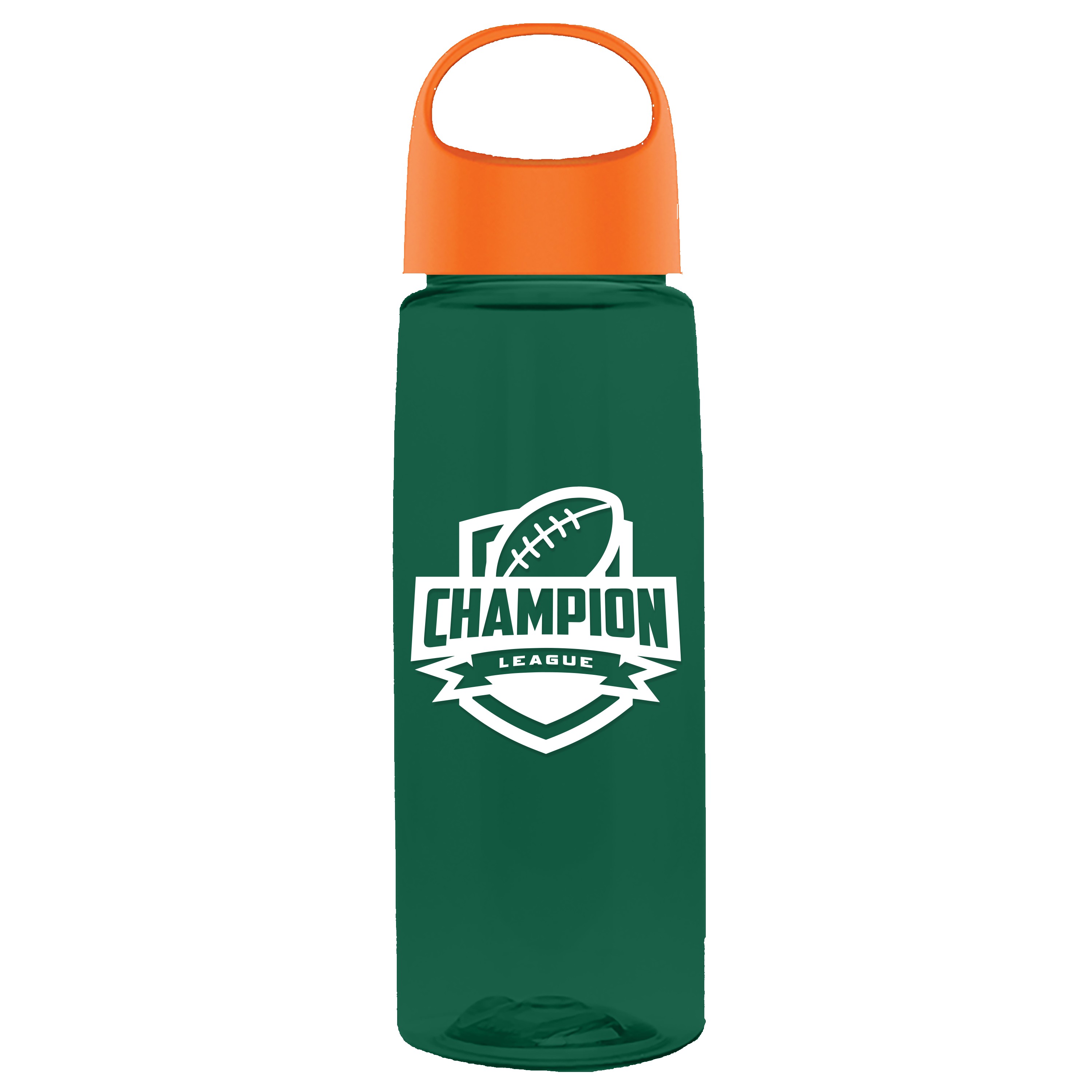 Garyline® Flair Tritan® Bottle with Oval Crest Lid - 26 oz. 2
