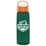 Garyline® Flair Tritan® Bottle with Oval Crest Lid - 26 oz. - TXB63LN_translucentdarkgreen_bottle_orange_lid_1c.png Garyline® Flair Tritan® Bottle with Oval Crest Lid - 26 oz. - TXB63LN_translucentdarkgreen_bottle_orange_lid_1c.png